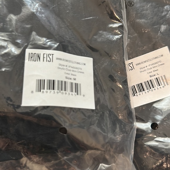 Dolls Kill Skulz Club Mini Dress - Picture 3 of 3